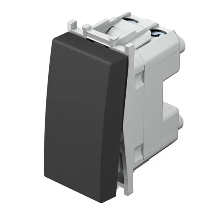 1P 16AX IZMJENIČNI PREKIDAČ SVJETLEĆE SIVA