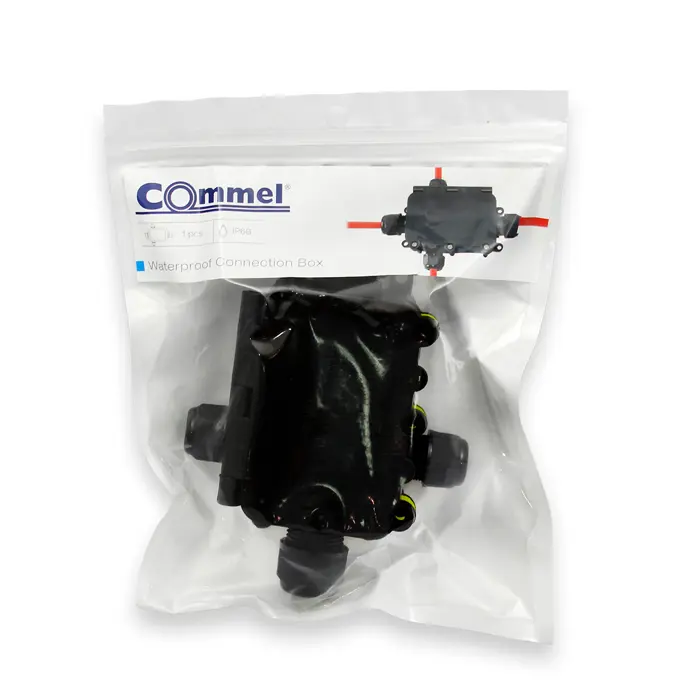 365-924-IP68 KUTIJA ZA SPAJANJE KABELA S 4 UVODNICE