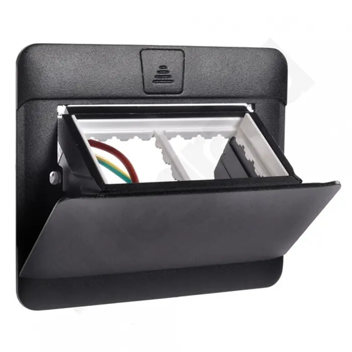 54026 KUTIJA S ISKOČNIM POKLOPCEM 4M MAT CRNA