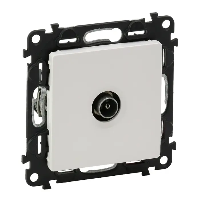 753151 TV UTIČNICA 0-2400MHz MUŠKA ZVIJEZDA VALENA LIFE BIJELA