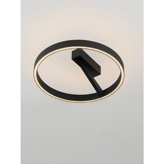 ADALIZ STROPNA LED LAMPA CRNA 47W CCT 2700-4000K TRIAC DIMABILNA