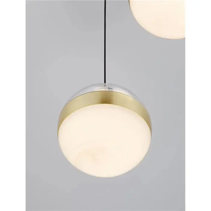 ALAZ LED LUSTER 3X CRNA/ZLATNA 27W 3000K IP20 TRIAC DIMABILNA