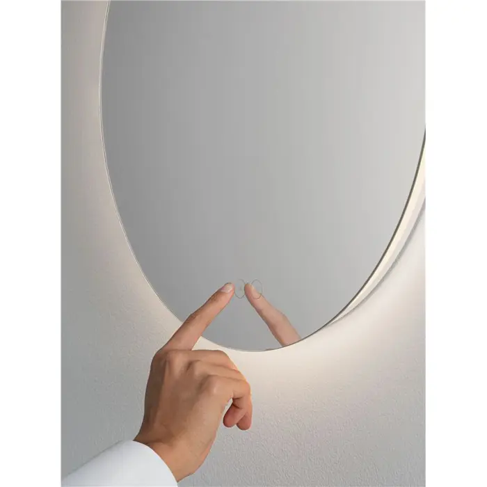 ALDA OKRUGLO OGLEDALO S LED POZADINSKIM OSVJETILJENJEM 27W IP44