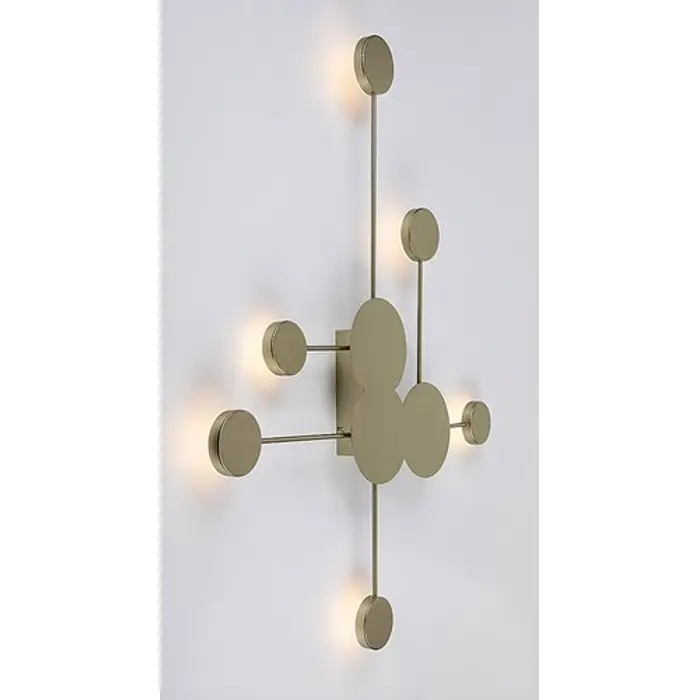 Amadeo PLAFONSKA SVJETILJKA LED 21W/PJENUšAVO ZLATO/IP20/2500lm