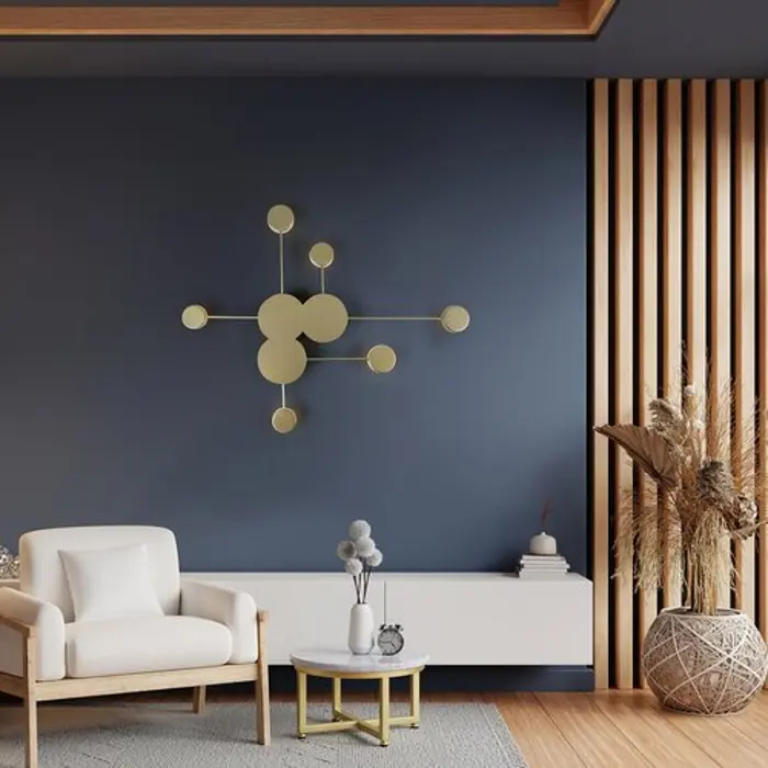 Amadeo PLAFONSKA SVJETILJKA LED 21W/PJENUšAVO ZLATO/IP20/2500lm