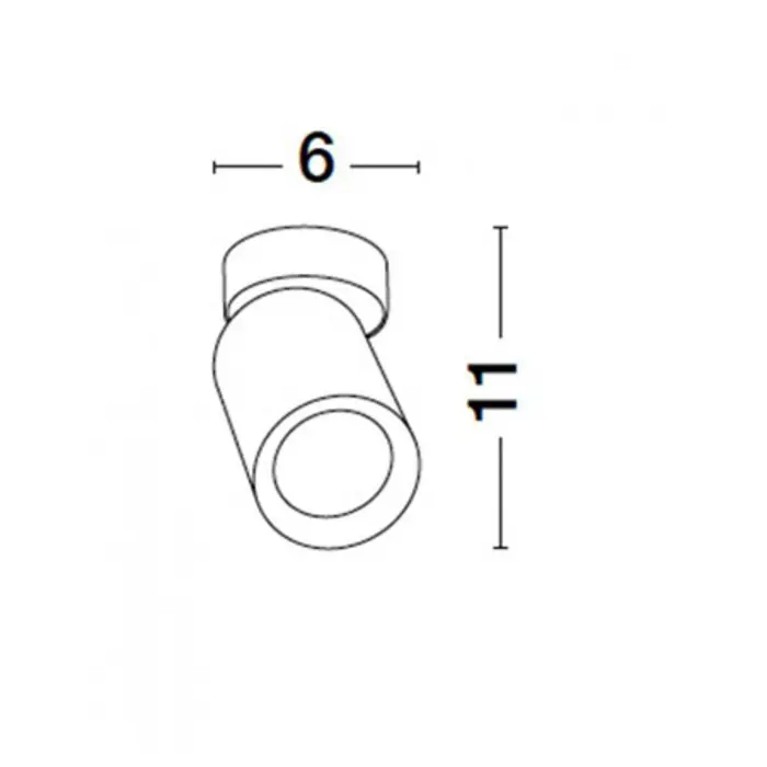 AMECY REFLEKTOR GU10/10W/BIJELA