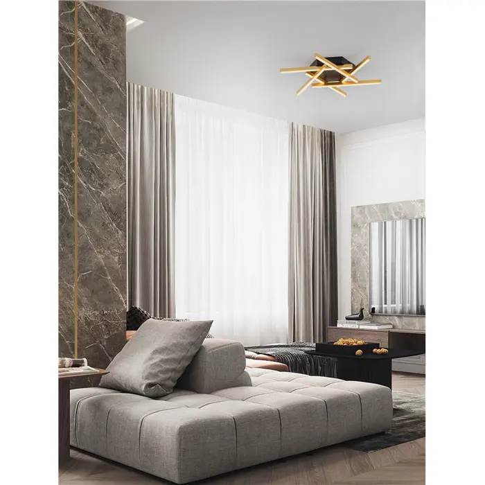 ANTAMA STROPNA LED LAMPA /3200K/43W/1611Lm/CRNA
- ZLATNA