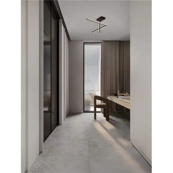 ANTAMA STROPNA SVJETILJKA CRNA LED 25W 955lm 3200K IP20