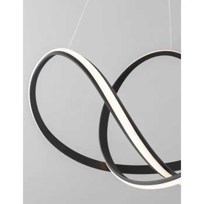 APUS VISILICA LED 50W/3000K/2158lm/DIMM/IP20/CRNA