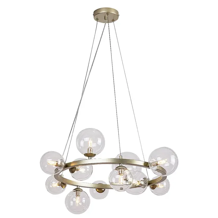 ASLOV VISILICA G9 11x MAX 28W/ZLATNA/IP20