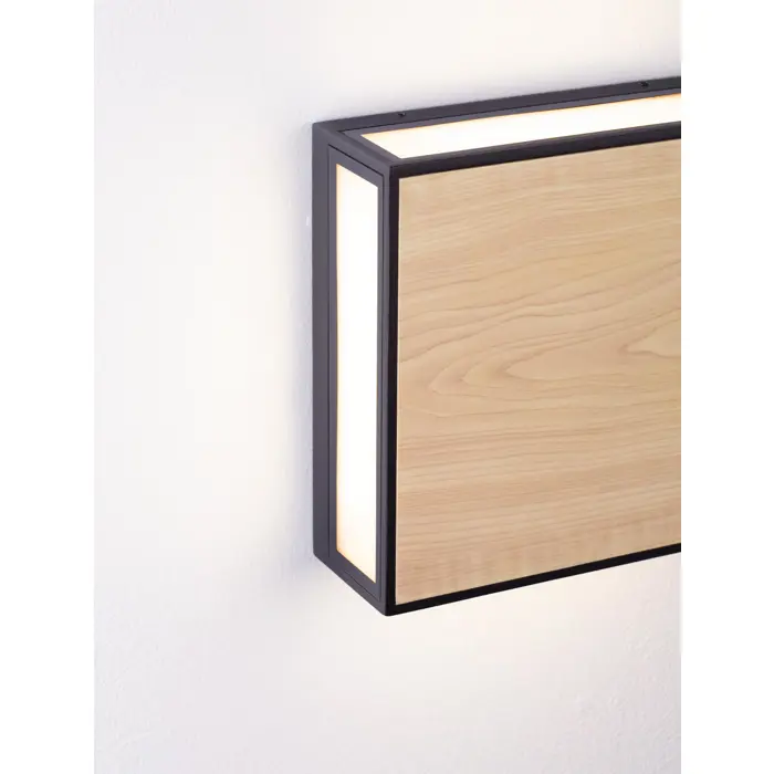 ASTRAL ZIDNA LAMPA LED 3000K 374lm IP65 CRNA