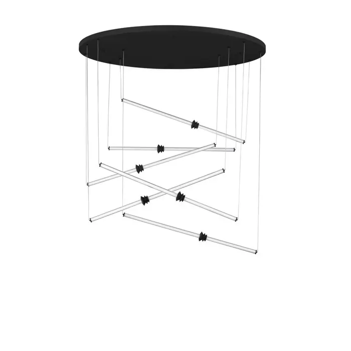 ATMOSFERA VISILICA LED/3000K/79W/6467Lm/CRNA