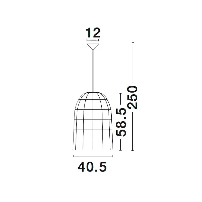 AURORA VISILICA E27 /IP20/DRVO