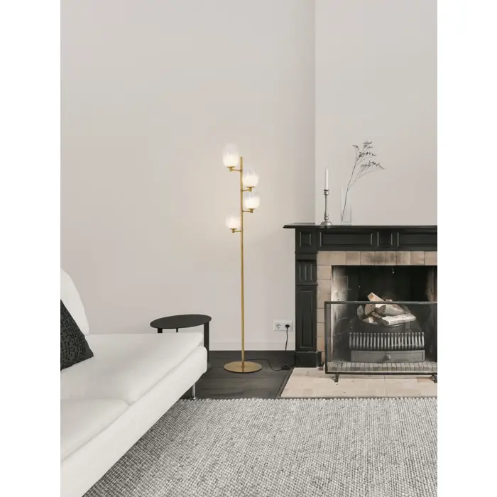 BALOR STAJAĆA LAMPA G9 /IP20/ZLATNI MESING