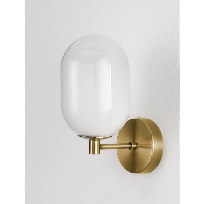 BALOR ZIDNA LAMPA G9 /IP20/ZLATNI MESING