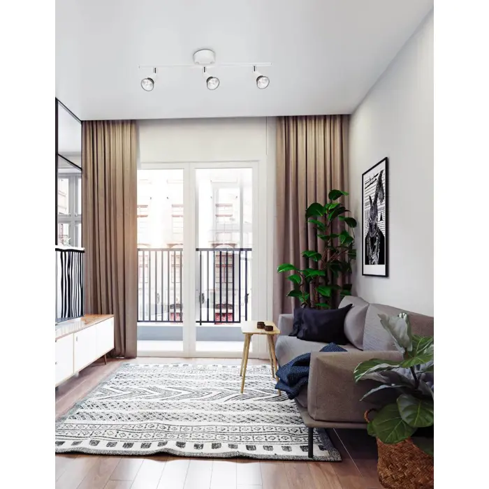 BASE REFLEKTOR GU10 IP20/MATT BIJELA 3X