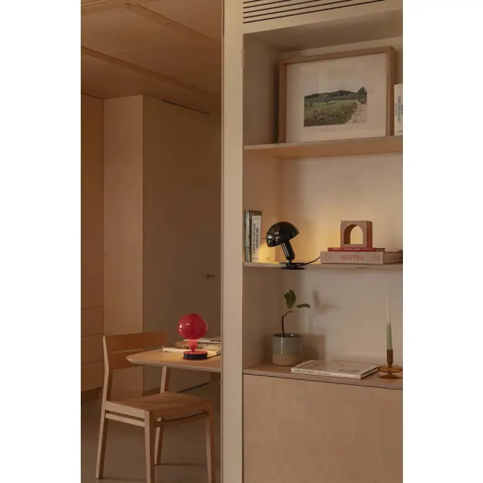 BELA STOLNA SVJETILJKA S KVAČICOM 1XE27 CRNA