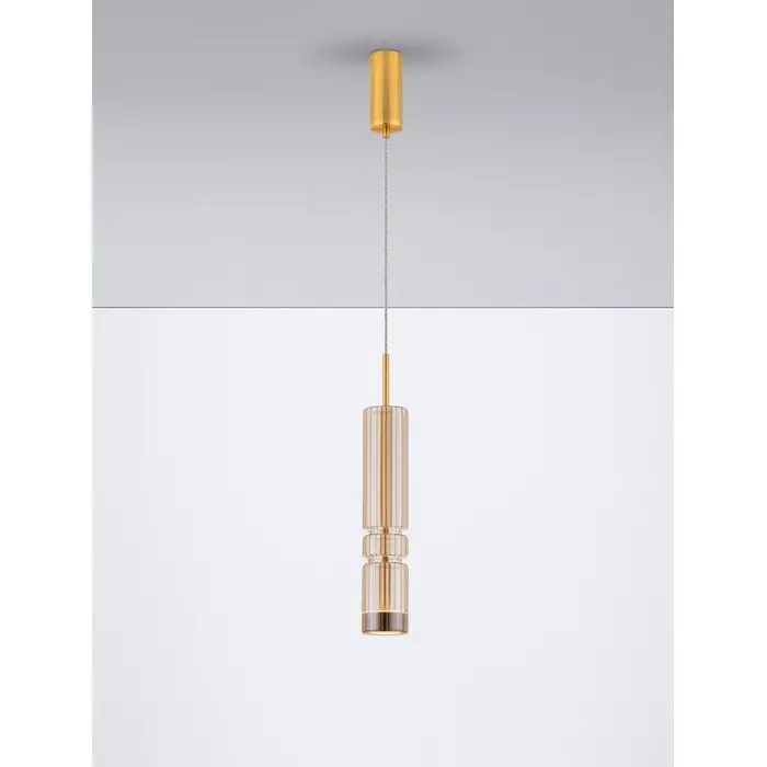 BENTO VISILICA LED/3000K/12W/1526Lm/BRASS GOLD & COGNAC