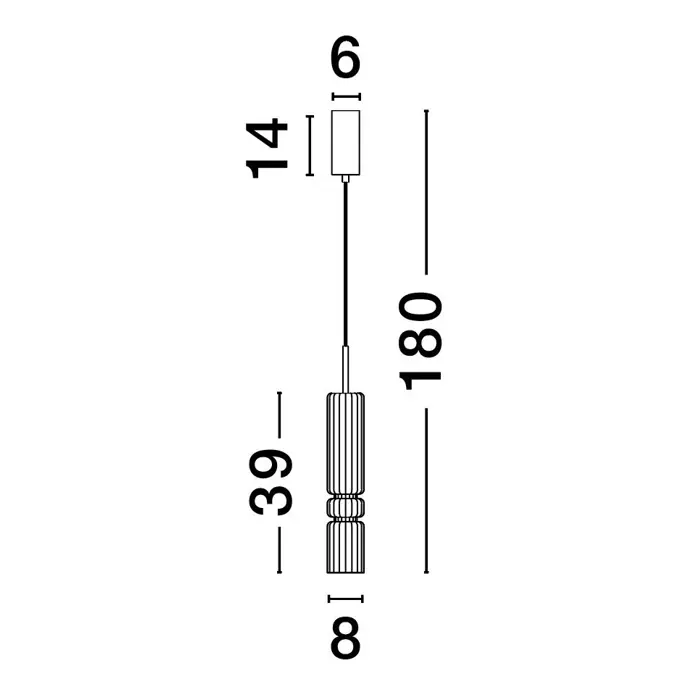 BENTO VISILICA LED/3000K/12W/1526Lm/BRASS GOLD & COGNAC