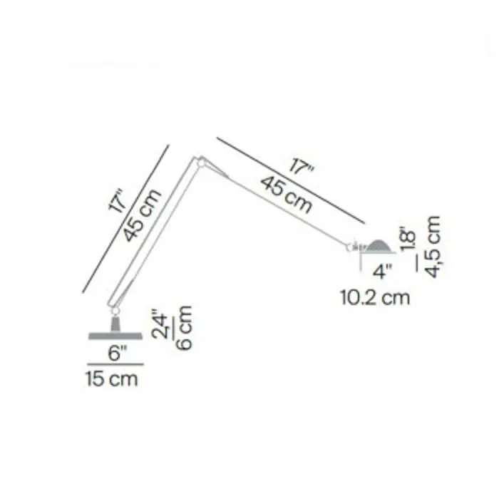BERENICE VELIKA STOLNA SVJETILJKA KOMPLET ALUMINIJ LED G4