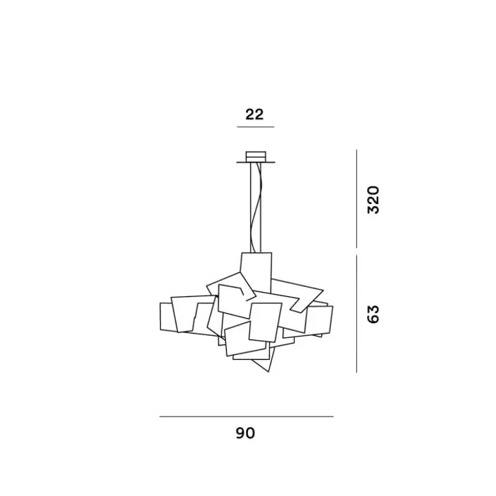 BIG BANG VISILICA BIJELA V.10 M