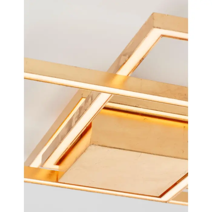 BILBAO PLAFONSKA SVJETILJKA LED 42W/3000K/2650lm/IP20/ZLATNA