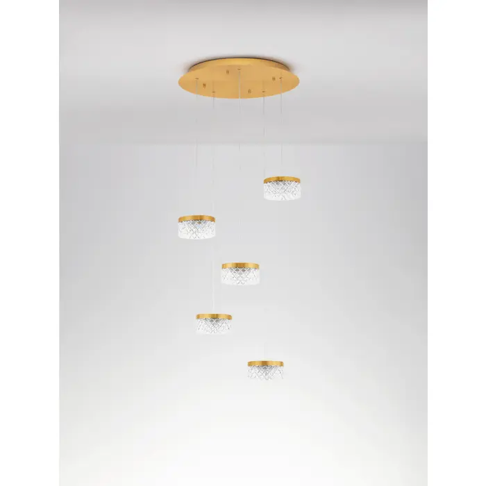 BION VISILICA LED/3000K/32W/1993Lm/BRASS GOLD