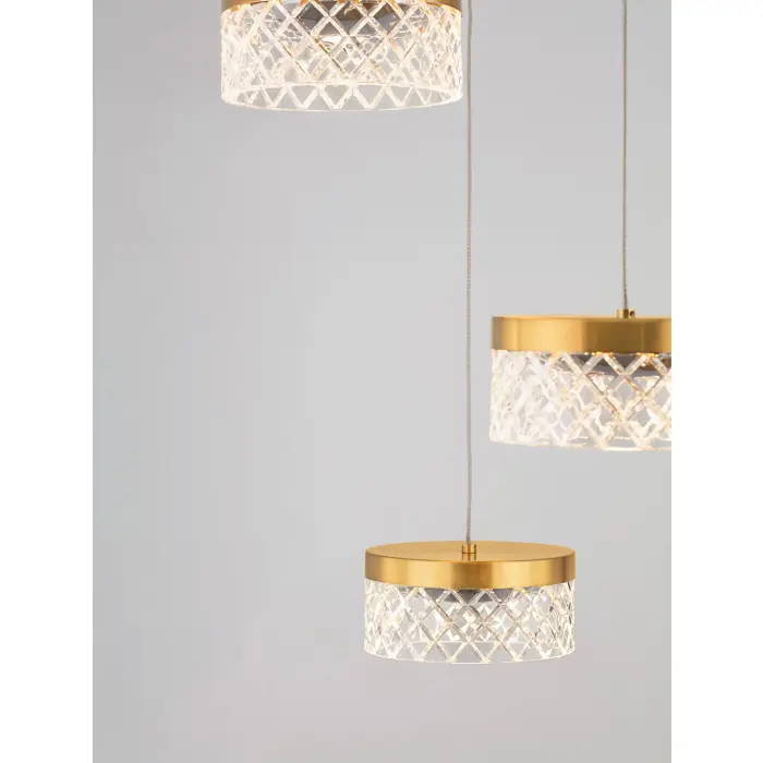 BION VISILICA LED/3000K/32W/1993Lm/BRASS GOLD