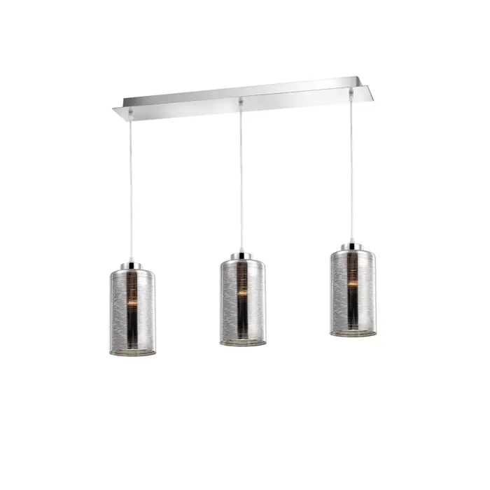 BLAKE VISILICA E27 /IP20/KROM & SMOKE