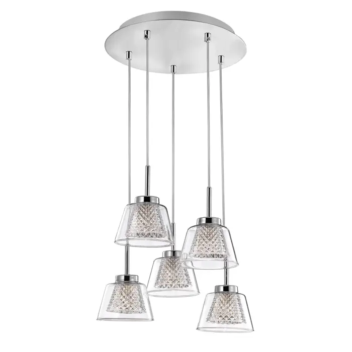 BOCCALE VISILICA G9 /IP20/KROM & PROZIRNA