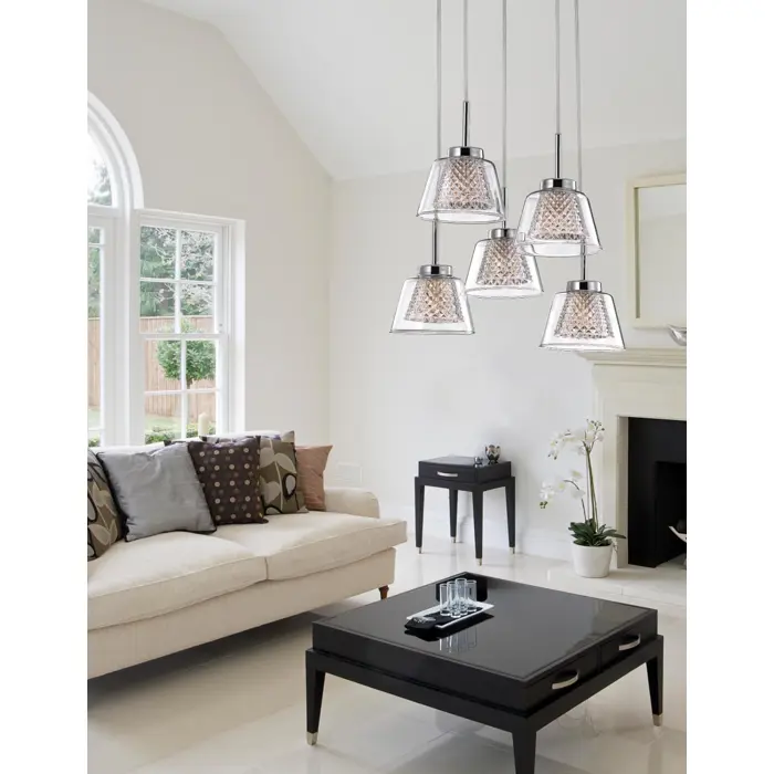 BOCCALE VISILICA G9 /IP20/KROM & PROZIRNA