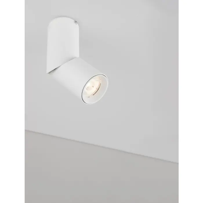 BOSTON NADGRADNA SVJETILJKA BIJELA GU10 1x10 Watt 230 Volt IP20