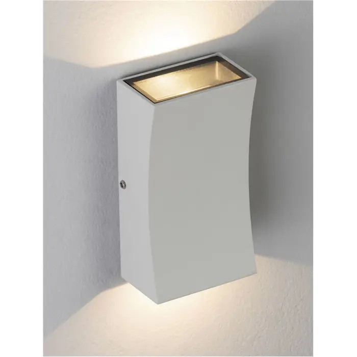 BOXY VANJSKA ZIDNA LED SVJETILJKA 6Watt 312Lm IP65 3000K BIJELA