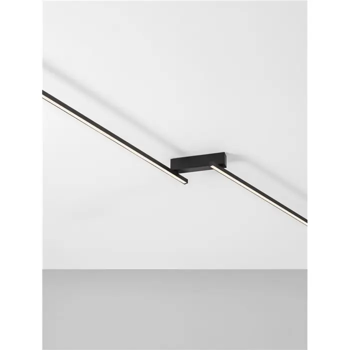 BRIANA LED STROPNA SVJETILJKA CRNA 29W IP20 3000K TRIAK PRIGUŠLJIVA