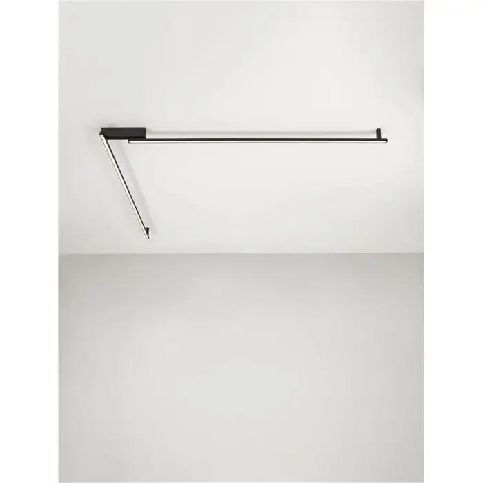 BRIANA LED STROPNA SVJETILJKA CRNA 29W IP20 3000K TRIAK PRIGUŠLJIVA