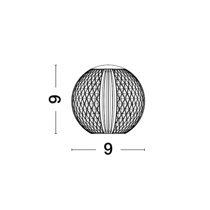 BRILLANTE STOLNA LAMPA LED 1,5 WattW/3200K/78lm/IP20/ZLATNA