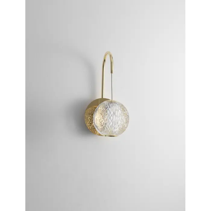 BRILLANTE ZIDNA LAMPA LED 4,2W/3200K/204,52lm/IP20/ZLATNA