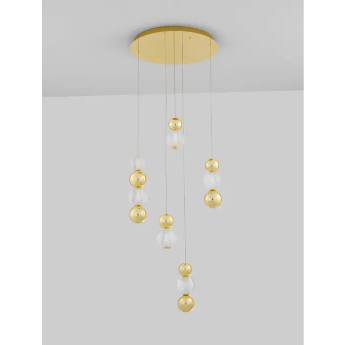 BRILLE VISILICA LED 22W/3200K/1811lm/DIMM/IP20/ZLATNA