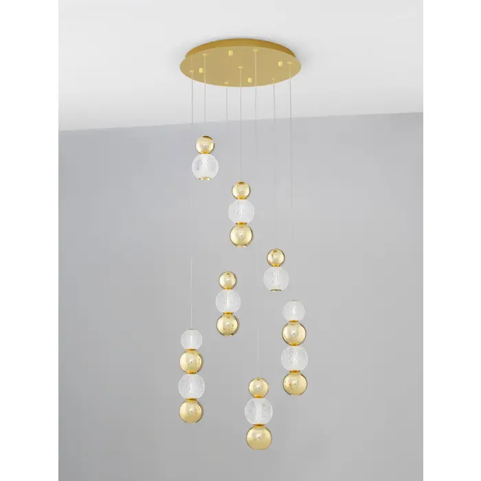 BRILLE VISILICA LED 42W/3200K/2710lm/DIMM/IP20/ZLATNA