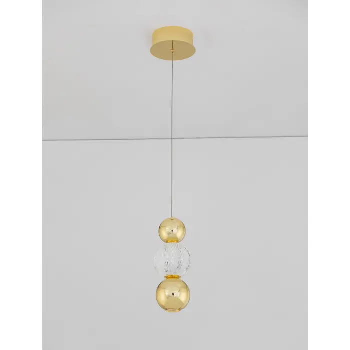 BRILLE VISILICA LED 6W/3200K/322lm/IP20/ZLATNA