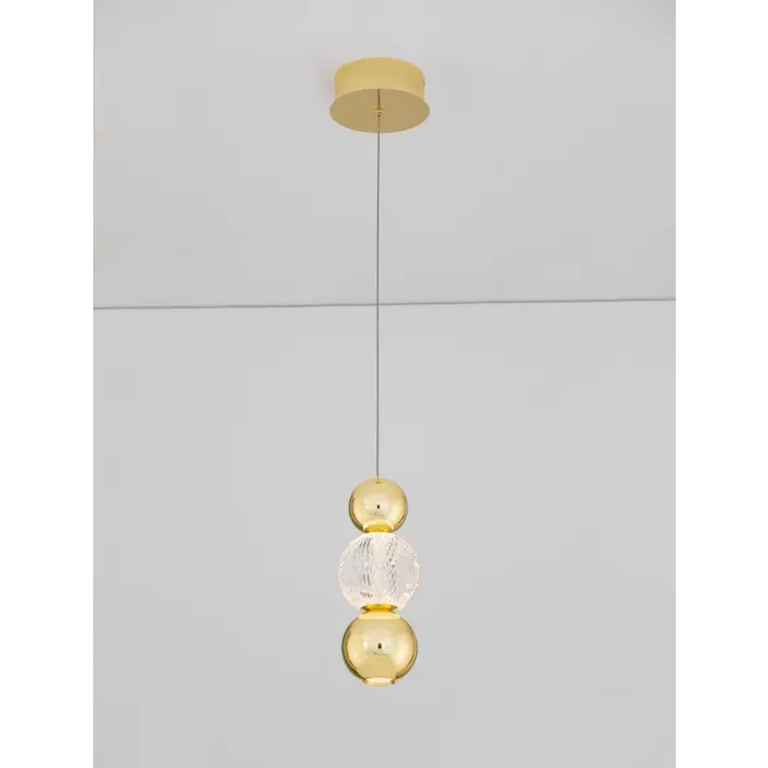 BRILLE VISILICA LED 6W/3200K/322lm/IP20/ZLATNA