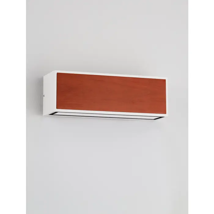 BROWN ZIDNA LAMPA LED 3000K 83lm IP65 BIJELA