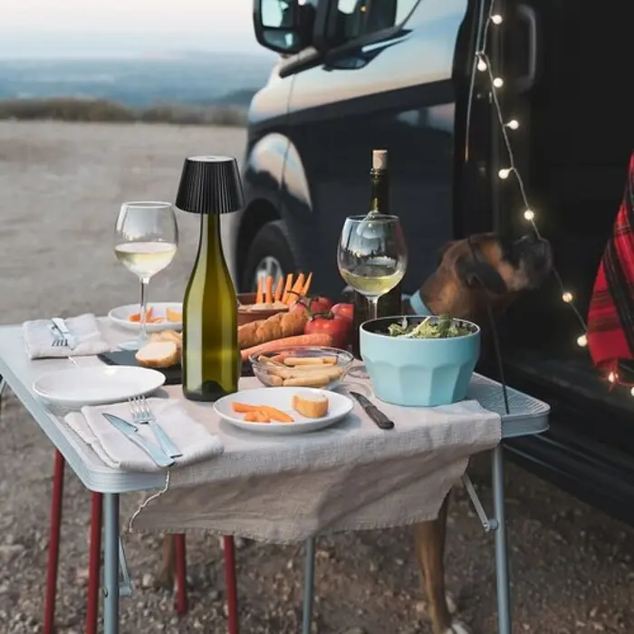 Burdur Vanjske DEKORATIVNA SVJETILJKA LED 2W/CRNA/IP44/180lm