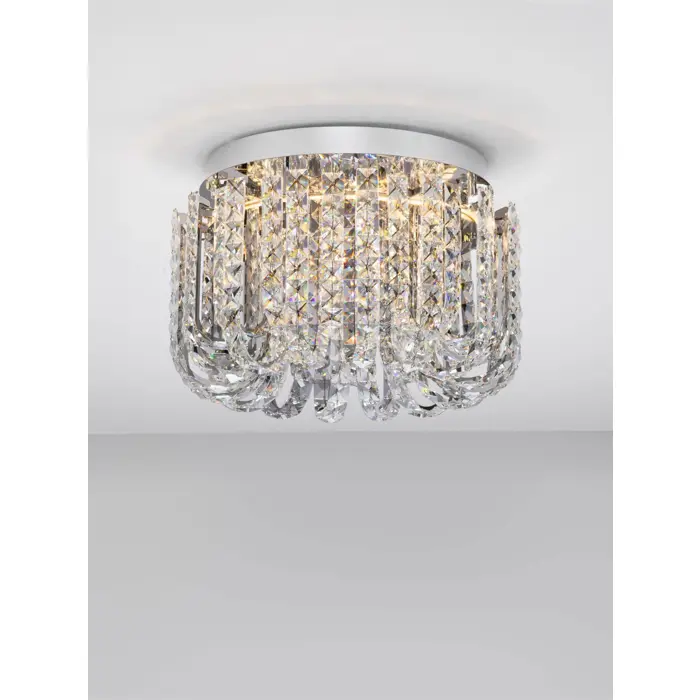 CELYSIA KRISTALNA STROPNA LED SVJETILJKA 34W IP20 3500K TRIAK PRIGUŠLJIVA