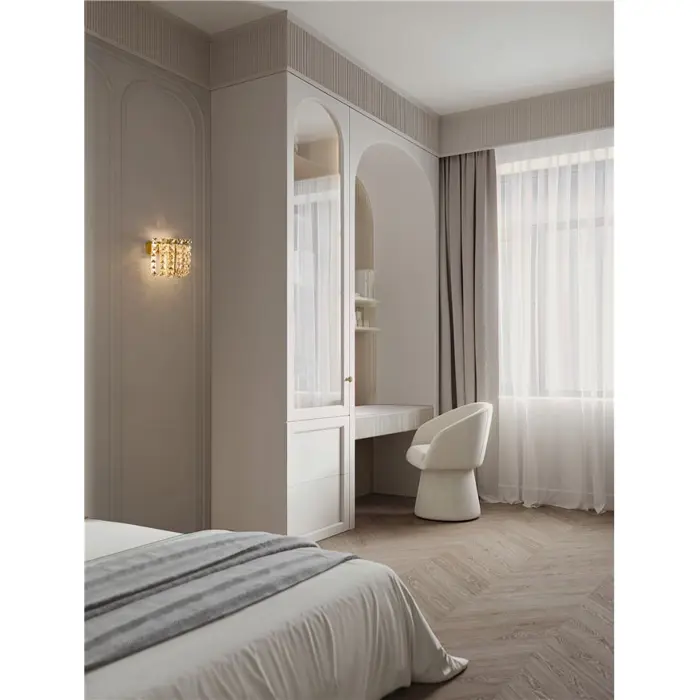 CELYSIA KRISTALNA ZIDNA LED SVJETILJKA ZLATNA 12W IP20 3500K