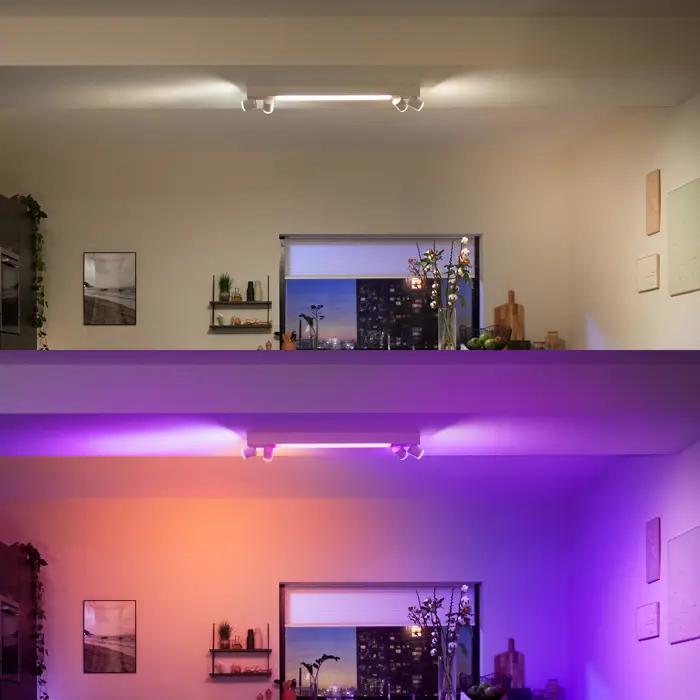 Centris PHILIPS HUE UGRADBENI REFLEKTOR BIJELI 4-SPOT