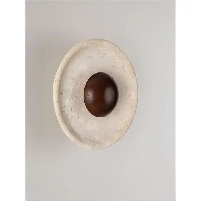 CERIO ZIDNA LED SVJETILJKA TRAVERTIN/SMEĐE DRVO 4W IP20 3000K