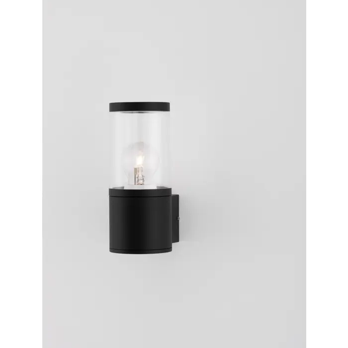 CETERA VANJSKA ZIDNA SVJETILJKA E27 12W/IP54/CRNA