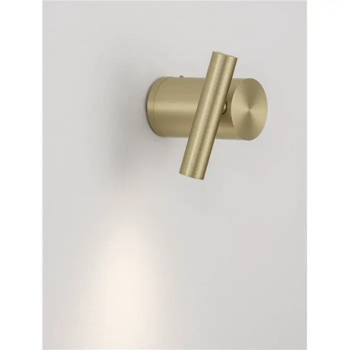 CICLO ZIDNA PRIGUŠIVA LED SVJETILJKA ZLATNA 4W IP20 3000K