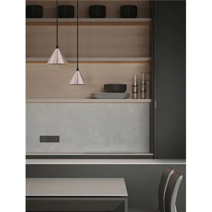 CONICO VISILICA CRNA GU10 1X10W IP20